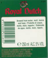 Oranjeboom Bierbrouwerij, Royal Dutch