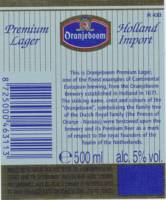 Oranjeboom Bierbrouwerij, Oranjeboom Premium Lager Holland Import