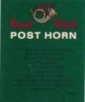 Oranjeboom Bierbrouwerij, Royal Dutch Post Horn