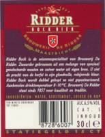 Brouwerij De Ridder, Ridder Bock Bier
