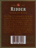 Brouwerij De Ridder, Ridder Donker Bier