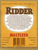 Brouwerij De Ridder, Ridder Maltezer