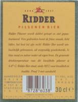 Brouwerij De Ridder, Ridder Pilsener Bier