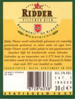 Brouwerij De Ridder, Ridder Pilsener Bier