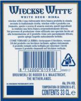 Heineken, Wieckse Witte White Beer - Birra