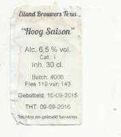 Eiland Brouwers Texel, Hoog Saison