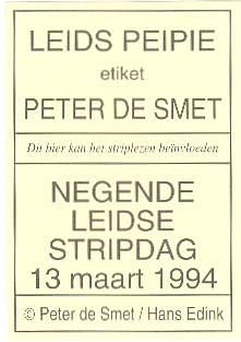 Hertog Jan Brouwerij, Leids Peipie