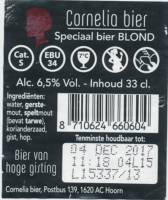 Jopen B.V., Cornelia Bier Speciaal Bier Blond