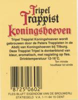 Brouwerij De Koningshoeven , Koningshoeven Tripel Trappist