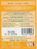 Licentiebrouwsels , Urthel Saisoniere