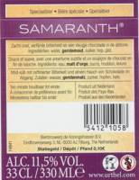 Licentiebrouwsels , Urthel Samaranth