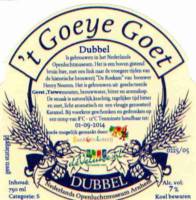 Bierbrouwerij Openluchtmuseum Arnhem, 't Goeye Goet Dubbel