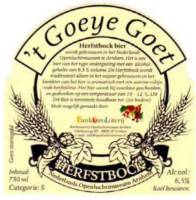 Bierbrouwerij Openluchtmuseum Arnhem, 't Goeye Goet Herfstbock bier