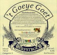 Bierbrouwerij Openluchtmuseum Arnhem, 't Goeye Goet Herfstbock bier