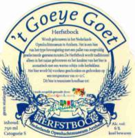Bierbrouwerij Openluchtmuseum Arnhem, 't Goeye Goet Herfstbock