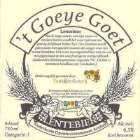 Bierbrouwerij Openluchtmuseum Arnhem, 't Goeye Goet Lentebier