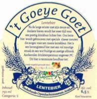 Bierbrouwerij Openluchtmuseum Arnhem, 't Goeye Goet Lentebier