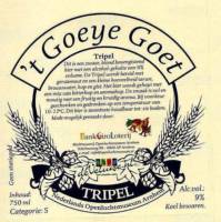 Bierbrouwerij Openluchtmuseum Arnhem, 't Goeye Goet Tripel