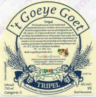 Bierbrouwerij Openluchtmuseum Arnhem, 't Goeye Goet Tripel