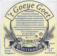 Bierbrouwerij Openluchtmuseum Arnhem, 't Goeye Goet Winterbier