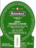 Heineken, Heineken Bière / Beer