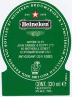 Heineken, Heineken Lager Beer