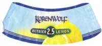 Gulpener Bierbrouwerij, Korenwolf Witbier 2.5 Lemon