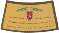 Brouwerij De Ridder, (Ridder Pilsener Bier)