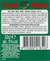 United Dutch Breweries, Royal Dutch 