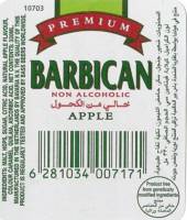 Bavaria, Barbican Non Alcoholic Apple