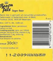 Bavaria, Baron Pils Lager Beer