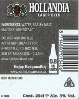Bavaria, Hollandia Lager Beer