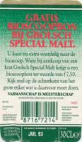 Grolsch, Grolsch Special Malt