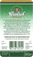 Grolsch, Grolsch Special Malt