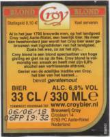 Brouwerij Croy, Croy Blond