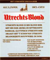 Bierbrouwerij De Leckere, Utrechts Blond