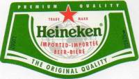 Heineken, Heineken Imported - Importée - Beer - Bière