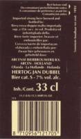 Hertog Jan Brouwerij, Hertog Jan Dubbel