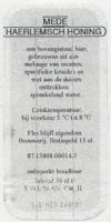 Haerlemsche Bierbrouwerij BV, Mede Haerlemsch Honing