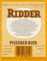 Brouwerij De Ridder, Ridder Pilsener Bier