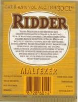 Brouwerij De Ridder, Ridder Maltezer