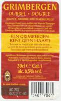Licentiebrouwsels , Grimbergen Dubbel Double