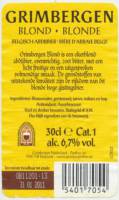 Licentiebrouwsels , Grimbergen Blond Blonde