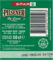 Bavaria, Spar Pilsener De Luxe