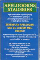 Stadsbierbrouwerij Apeldoorn, Apeldoorns Stadsbier