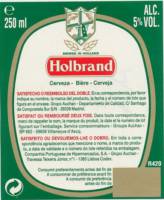 Oranjeboom Bierbrouwerij, Holbrand Cerveza - Bière - Cerveja