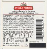 Oranjeboom Bierbrouwerij, Stella Artois