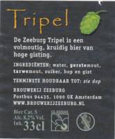 Brouwerij Zeeburg, Tripel