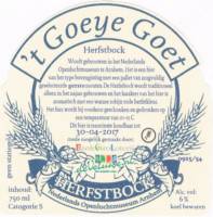 Bierbrouwerij Openluchtmuseum Arnhem, 't Goeye Goet Herfstbock
