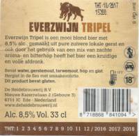 De Heidebrouwerij, Everzwijn Tripel